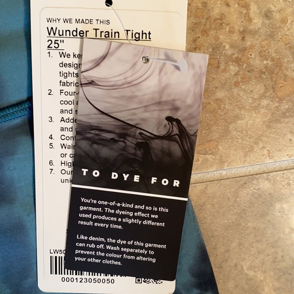 Lululemon Wunder Train 25” HR Sz 4 - Picture 4 of 4